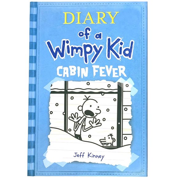 DIARY OF A WIMPY KID by Jeff Kinney Cabin Fever & The Meltdown (Hardcovers) NEW - Picture 2 of 5